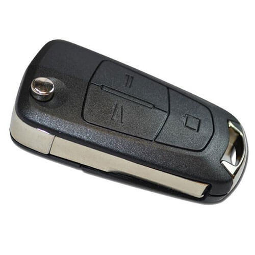 2003-2008 Opel Vauxhall Flip Key Remote Fob 315 MHz 3 Buttons with HU43 Blade Uncut -PCF7946A