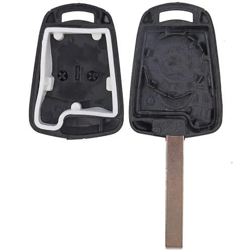 Opel Vauxhall Car Key Remote Shell 2 Buttons Fob with HU100 Blade for Astra H Zafira B Corsa D