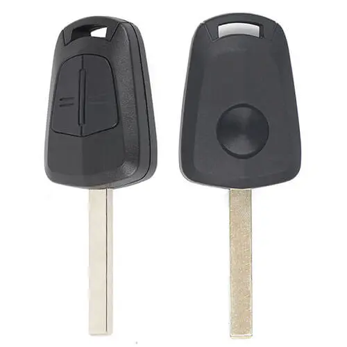 Opel Vauxhall Car Key Remote Shell 2 Buttons Fob with HU100 Blade for Astra H Zafira B Corsa D