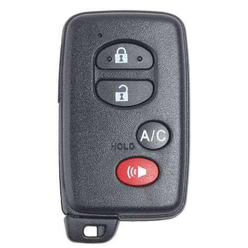 2010-2013 Toyot*a Prius Smart Key Remote Shell 4 Buttons with Emergency Blade Uncut