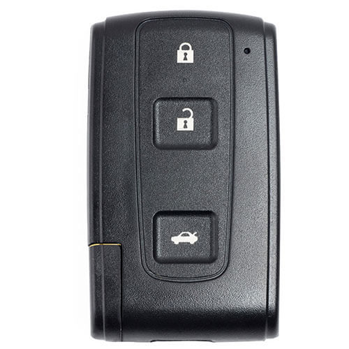 Toyot*a Avenis Crown Prius Smart Key Remote Shell 3 Buttons with Emergency Blade Uncut