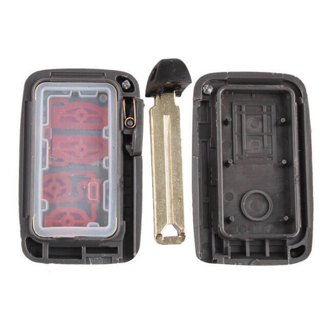 2008-2013 Toyot*a Land Cruiser Smart Key Remote Shell 2/ 3/ 4 Buttons with Emergency Blade Uncut