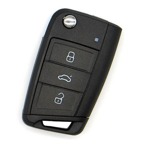 2016 VW Tiguan PKE Remote Flip Key 433MHz 3 Buttons -5G6959752AB