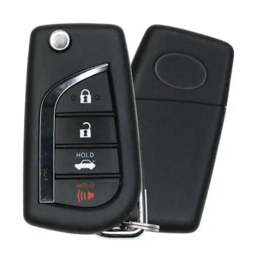 2018 Toyot*a Camry (US) Remote Flip Key 314.4MHz 4 Buttons with Toy48 Blade -HYQ12BFB