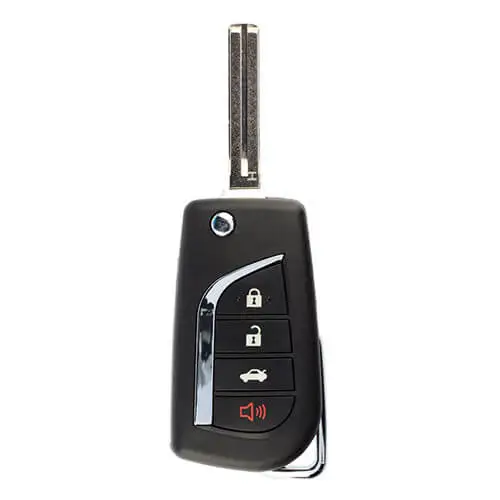 2018 Toyot*a Camry (US) Remote Flip Key 314.4MHz 4 Buttons with Toy48 Blade -HYQ12BFB