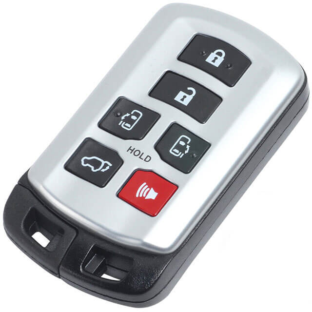 2011-2016 Toyot*a Sienna Smart Key-5691 Remote Card 6 Buttons ID74 with Emergency Blade -HYQ14ADR