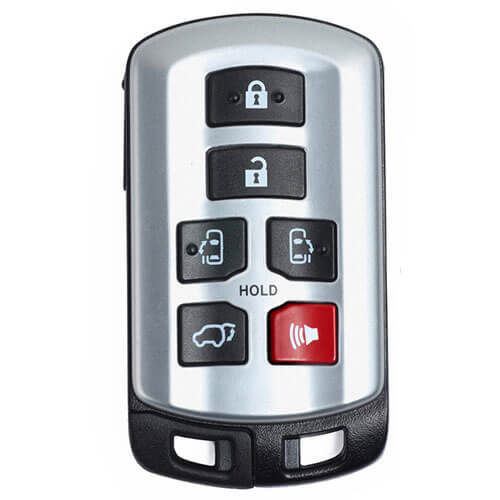 2011-2016 Toyot*a Sienna Smart Key-5691 Remote Card 6 Buttons ID74 with Emergency Blade -HYQ14ADR