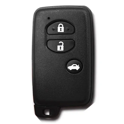 Black Smart Key Remote Card 433MHz 3 Buttons (Trunk) with TOY48 Emergency Blade for Toyot*a