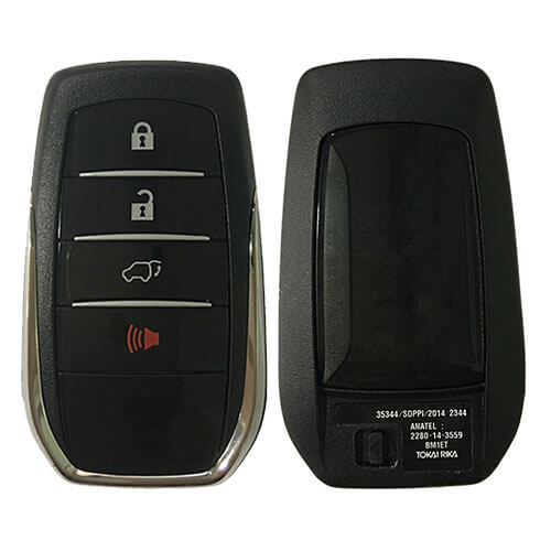 Toyot*a Smart Key Remote Card (Tokai Riki) BM1EW 433.5MHz/ 434MHz 4 Buttons