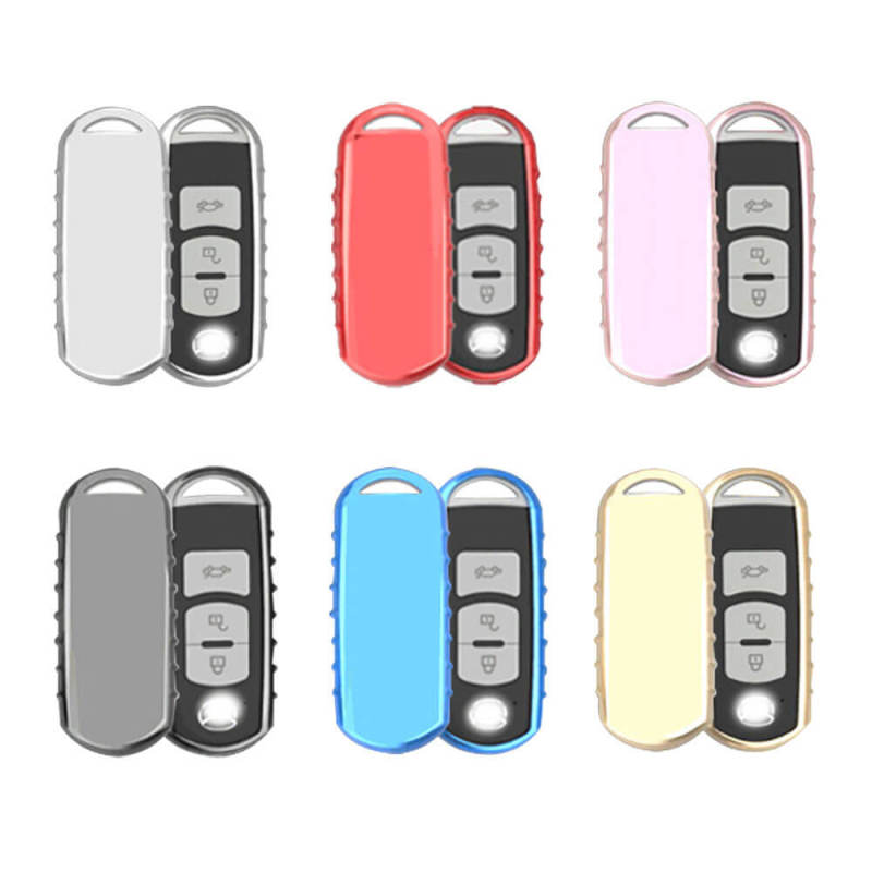 Aeleo A114 TPU Smart Key Cover Case for Mazda CX5 Keyless Entry Remote Fob