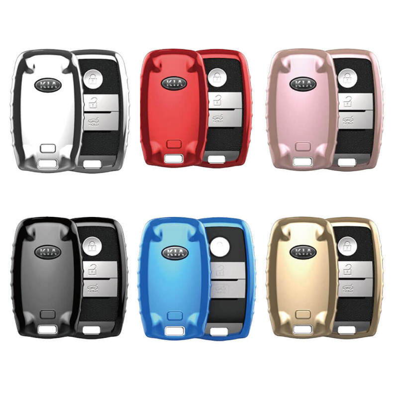 Aeleo A109 TPU Smart Key Cover Case for Kia K3 Keyless Entry Remote Fob