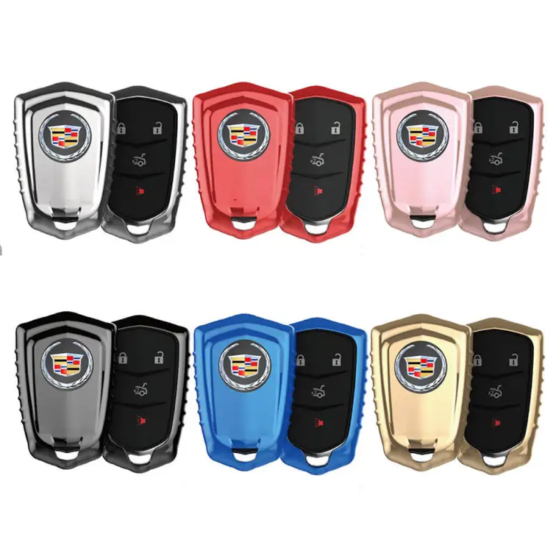 Aeleo A106 TPU Smart Key Cover Case for Old Cadilla*c Keyless Entry Remote Fob