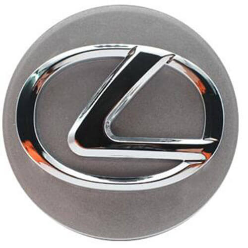 Lexus LED Floating Car Wheel Hub Caps Plug and Play Waterproof Wheel Center Hubcap Badge -62MM