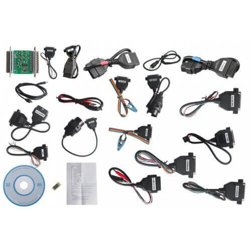 Carprog Full Perfect Online Version Firmware V8.21 Software V10.93 with All 21 Adapters Including Full Authorization