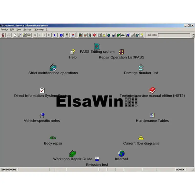 Download Link VMWare ElsaWin6 Audi VW Diagnostic Guide -Wiring Diagram -Repair Manual