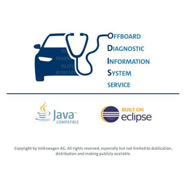VAS5054A OBD Diagnostic Interface + VAG Software ODIS-S ODIS-E ETKA ELSA Pre Installed in SSD 240GB