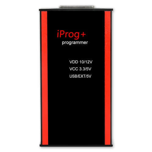 V82 Iprog+ Pro with 7 Adapters Support IMMO + Mileage Correction + Airbag Reset