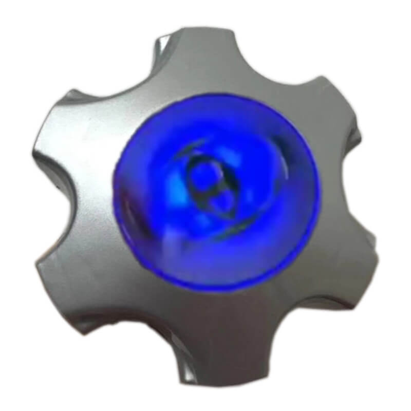 Magnetic Suspension Led Emblem Floating Wheel Hub Cap Cover Waterproof Blue Light Wheel HubCaps for LAND CRUISER PRADO