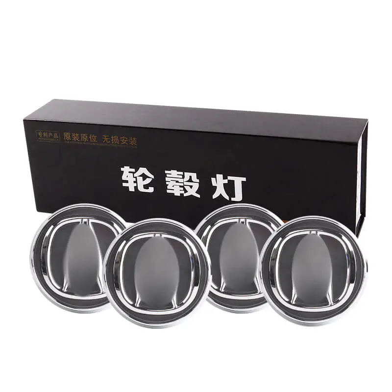 69mm ACURA LED Floating Logo Car Wheel Center Caps Blue Light Led Hub Cover Hub Light for ILX RLX MDX ZDX RDX NSX TSX RL TL