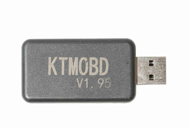 Software V1.95 KTMOBD USB Dongle without the J2534 Interface for Car ECU Gearbox Power Flashing