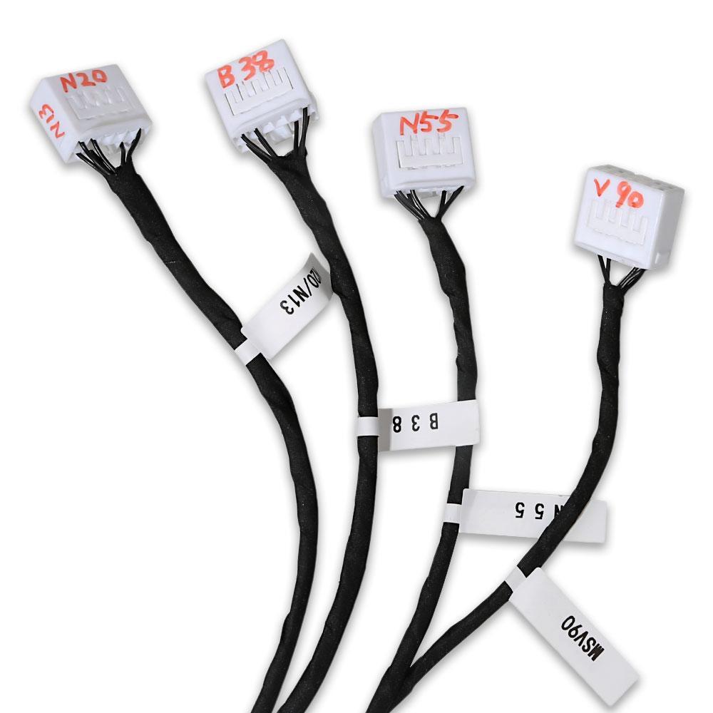 BMW ISN DME Clone Cable with Dedicated Adapters - B38- N13 - N20 - N52 - N55 - MSV90 - for VVDI PROG, AT-200