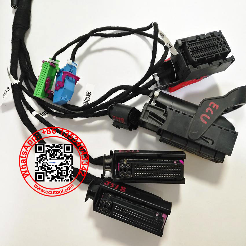 for Porsch*e Immo4 KESSY J518 Test Platform Cable ELV ECU EIS Cluster on Bench Harness