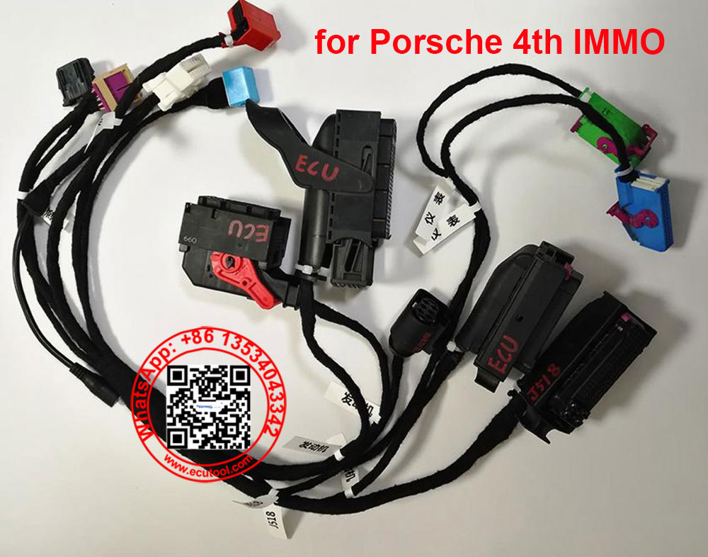 for Porsch*e Immo4 KESSY J518 Test Platform Cable ELV ECU EIS Cluster on Bench Harness