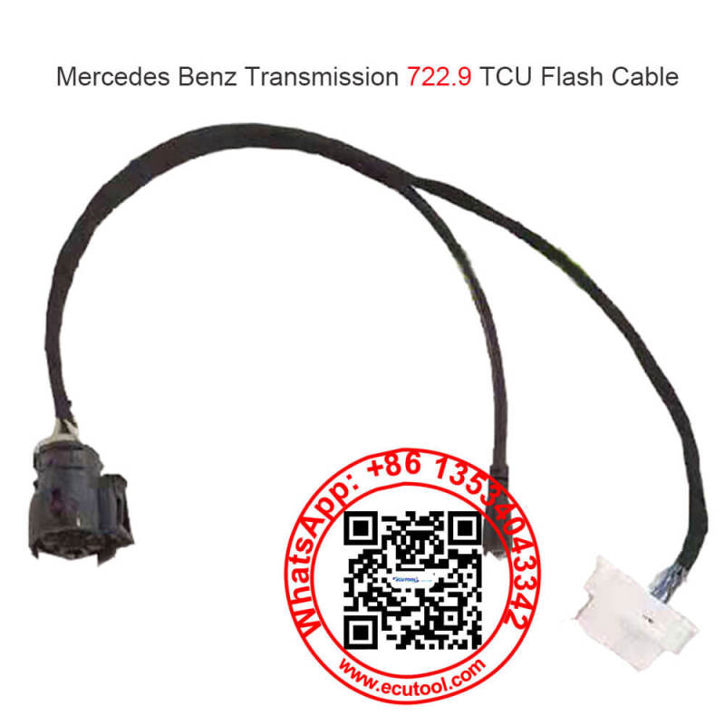 Mercedes Benz Transmission 722.9 TCU Flash Cable