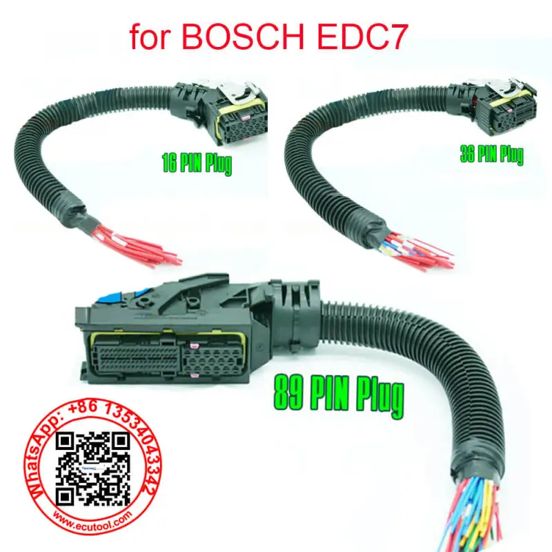 BOSCH EDC7 Male Connector 16PIN 36PIN 89PIN