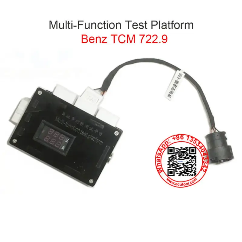 Multi-Function Mercedes Benz EGS Test Platform 7G-Tronic 722.9 TCM Transmission Control Unit Cable