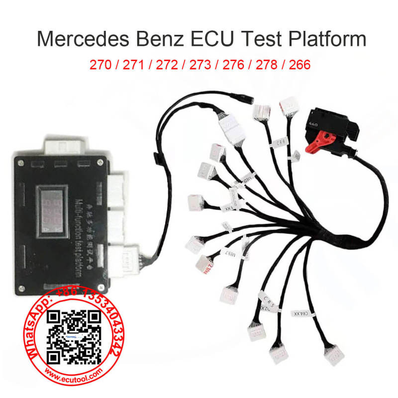 Multi-function Mercedes Benz ECU Test Platform Support ECM 270 271 272 273 276 278 266
