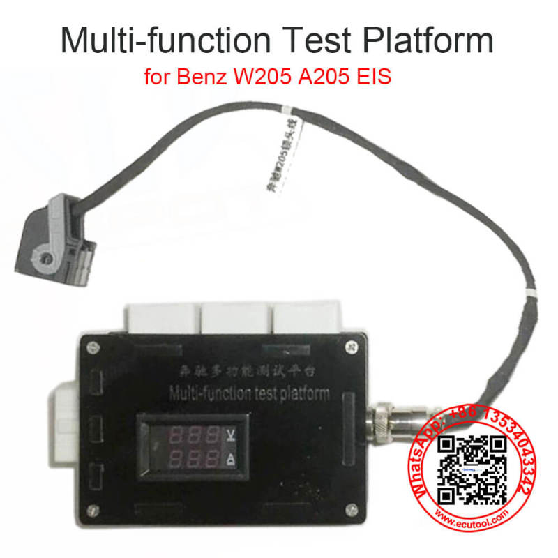 Multi-function Mercedes Benz W205 A205 EIS EZS Test Platform with LCD
