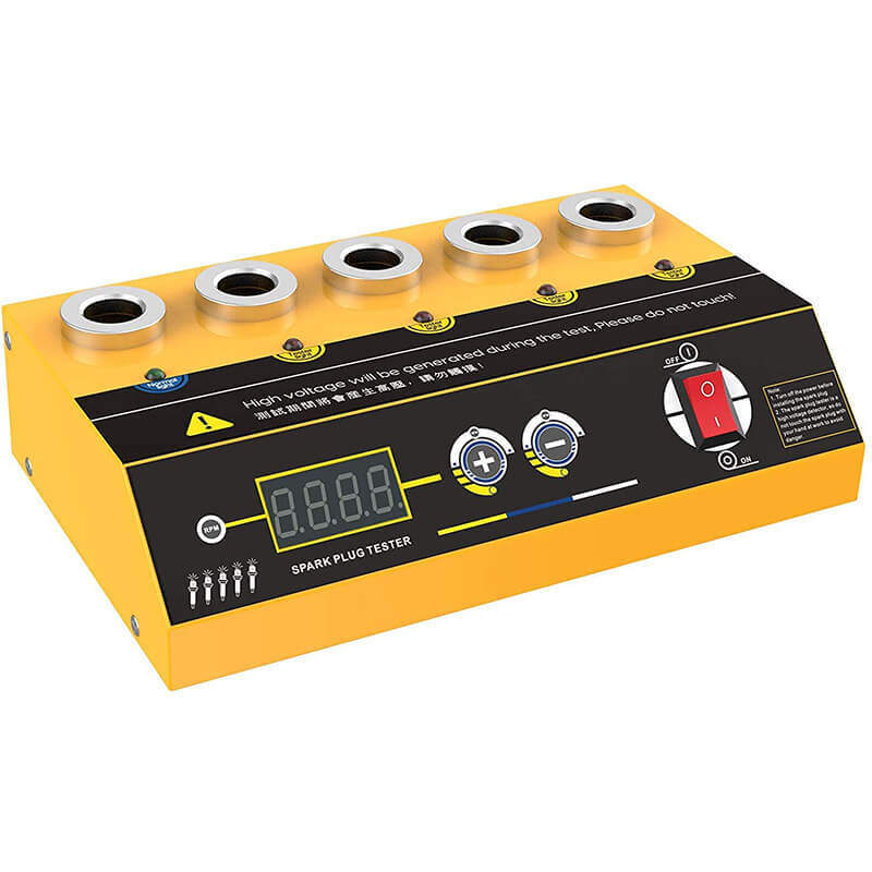 AUTOOL SPT360 Automotive Spark Plug Tester with 5 Testing Holes