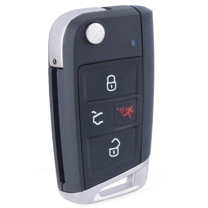 (315Mhz) NBGFS12P01 Keyless Flip Key For VW GTI Golf P/N:5G6959752BM 5G0959752BD 5G0959752BE