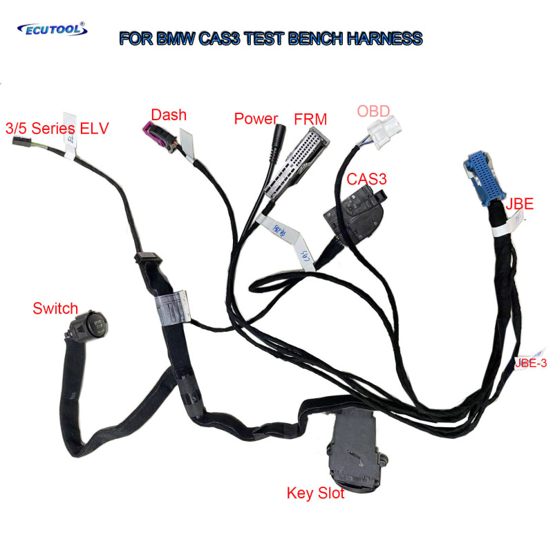 for BMW CAS3 Test Bench Harness OFF Programming Adapters - FRM + ELV + JBE