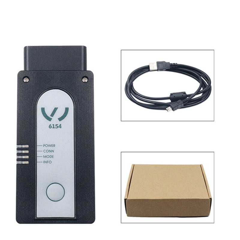 New DOIP VAS6154 Full Chip VAG Diagnostic Tool for VW Audi Skoda Seat Support Latest ODIS Software Version & Car Models