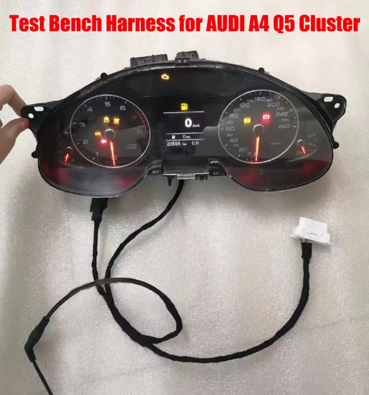 Automotive Dashboard Instrument Cluster Power On Test Bench Harness for