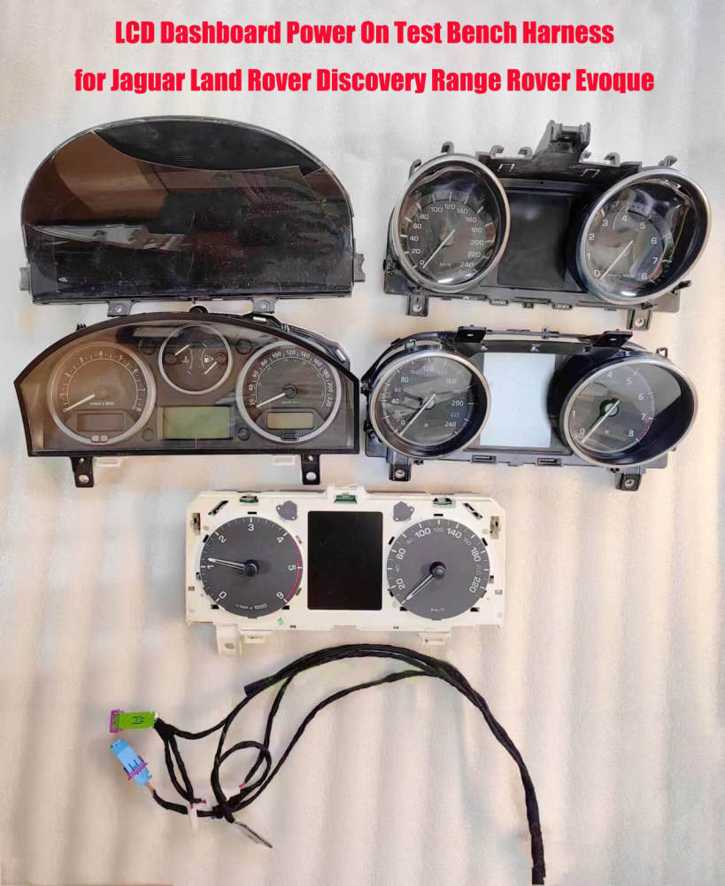 Instrument Panel Cluster Power On Bench Harness for LandRover Discovery Range Rover Evoque Jagua*r Startup Test