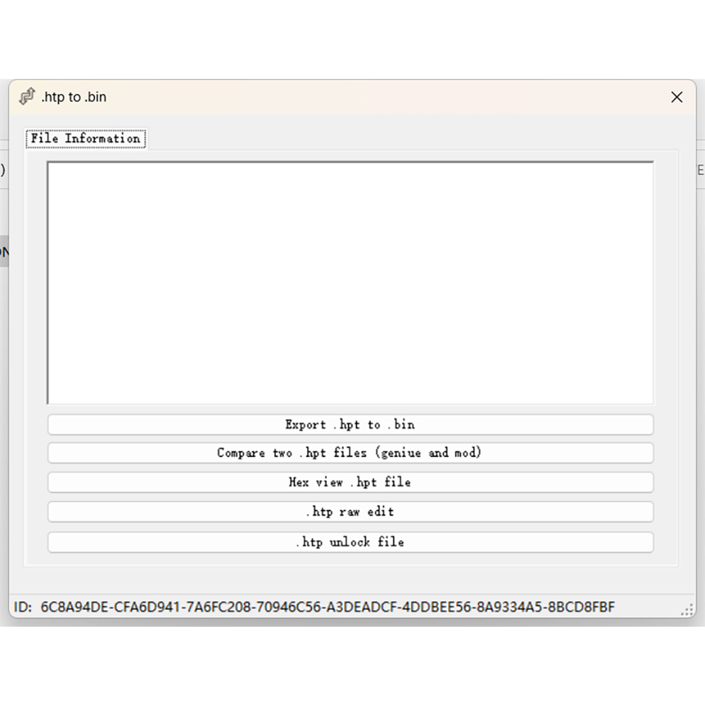 HPT TO BIN CONVERTER With Unlimited Keygen for Multiple Computers