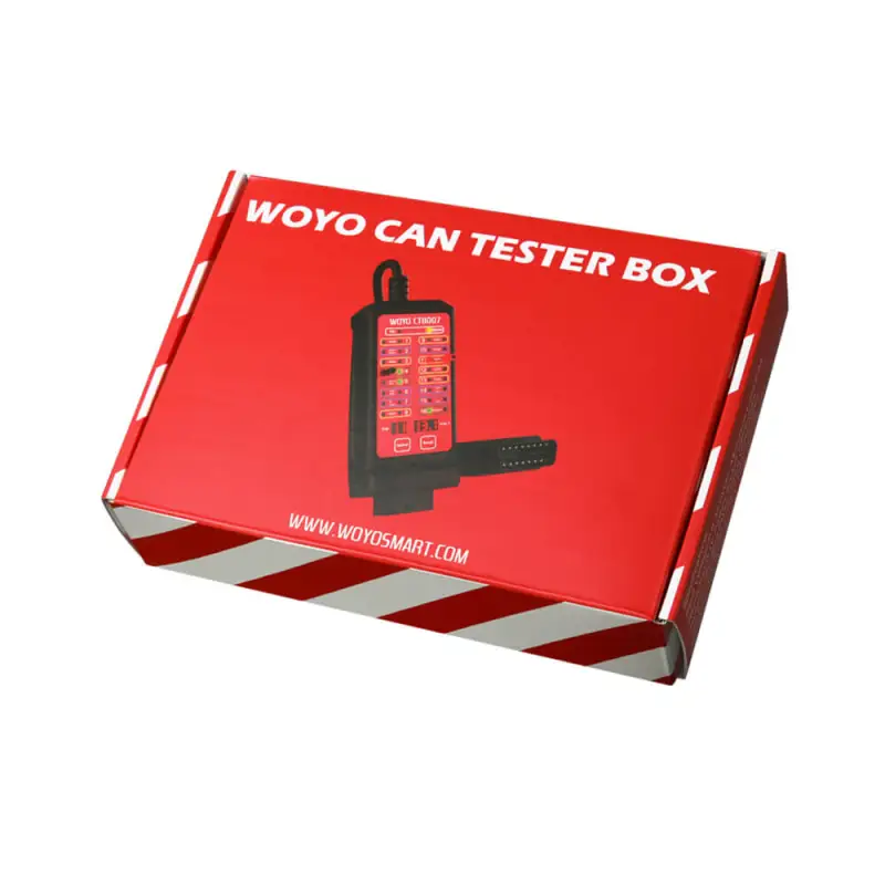 WOYO CTB007 CAN Tester Pin Settings Diagnostic Tool OBD2 16Pin Break Out Box Communication Detection Auto ECU Diagnosis Scanner