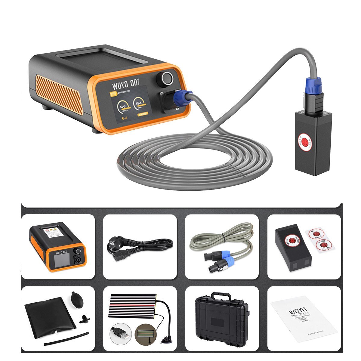 WOYO PDR007 Paintless Dent Repair PDR tools Auto Body Removal Remove Dents Dings Creases And Hail Damage