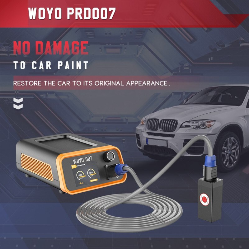 WOYO PDR007 Paintless Dent Repair PDR tools Auto Body Removal Remove Dents Dings Creases And Hail Damage