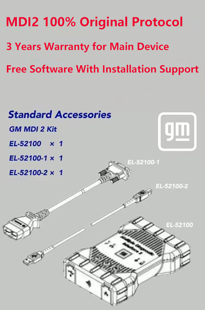 GM MDI2 diagnostic tool 100% Original Protocol for GM Multiple Diagnostic Interface Tool