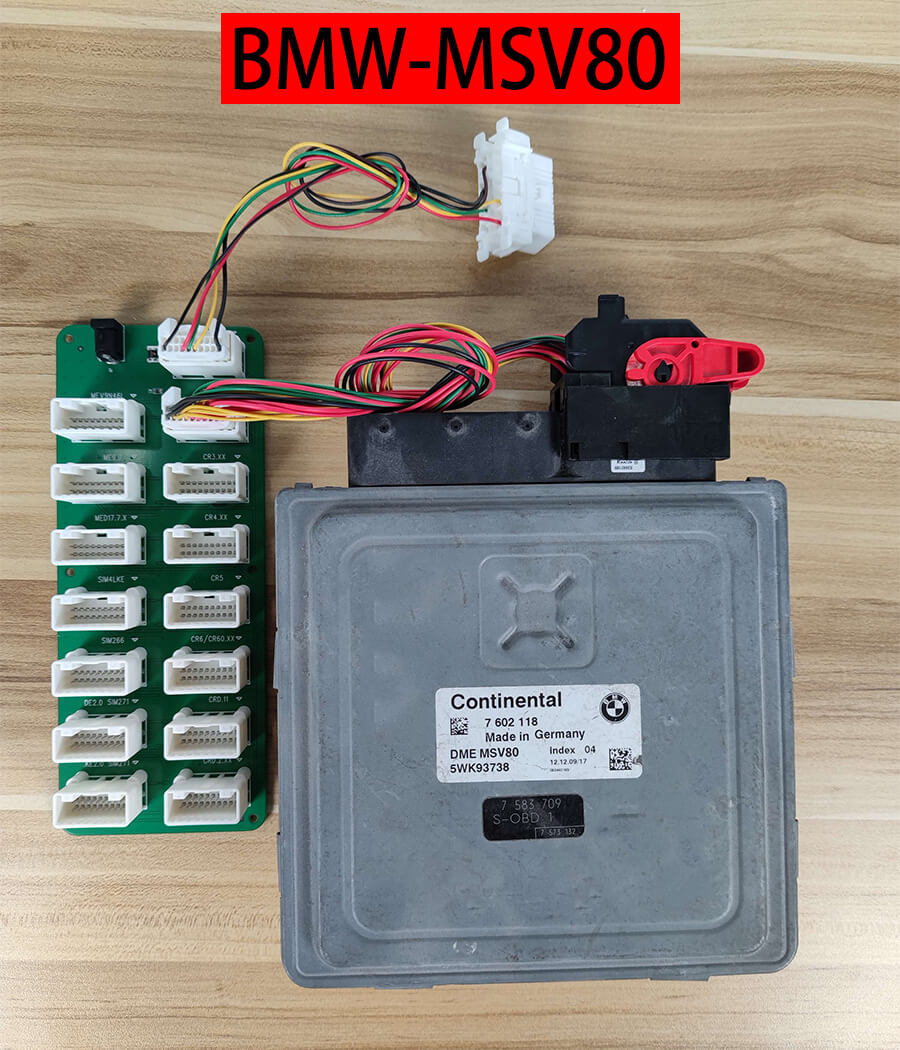 CG BENZ BMW Engine Computer Test Platform ECU Connecting Board +ECU