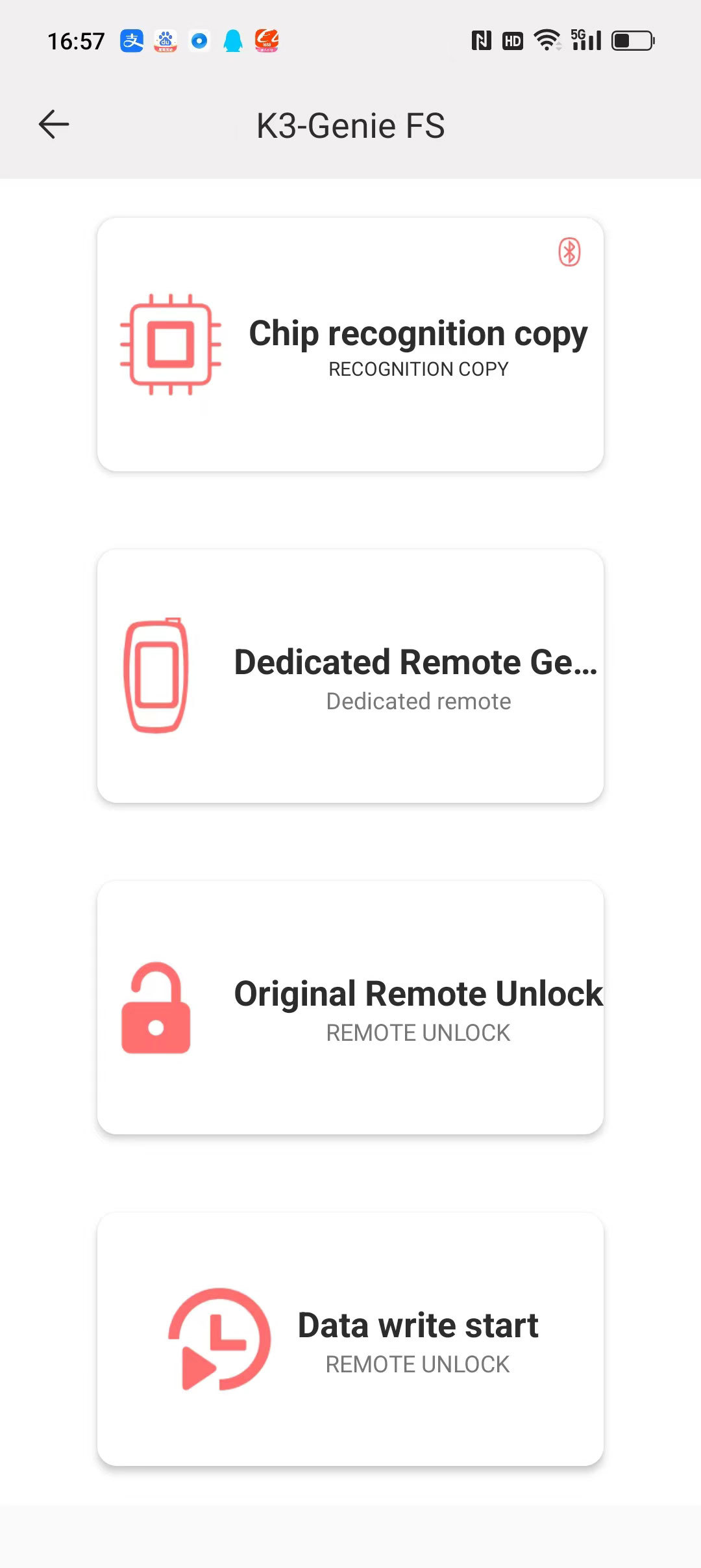 AIK KEY TOOL K3 Genie Support Transponder Chip Read/Write/Copy, Generate New Remote, Unlock Used Remote