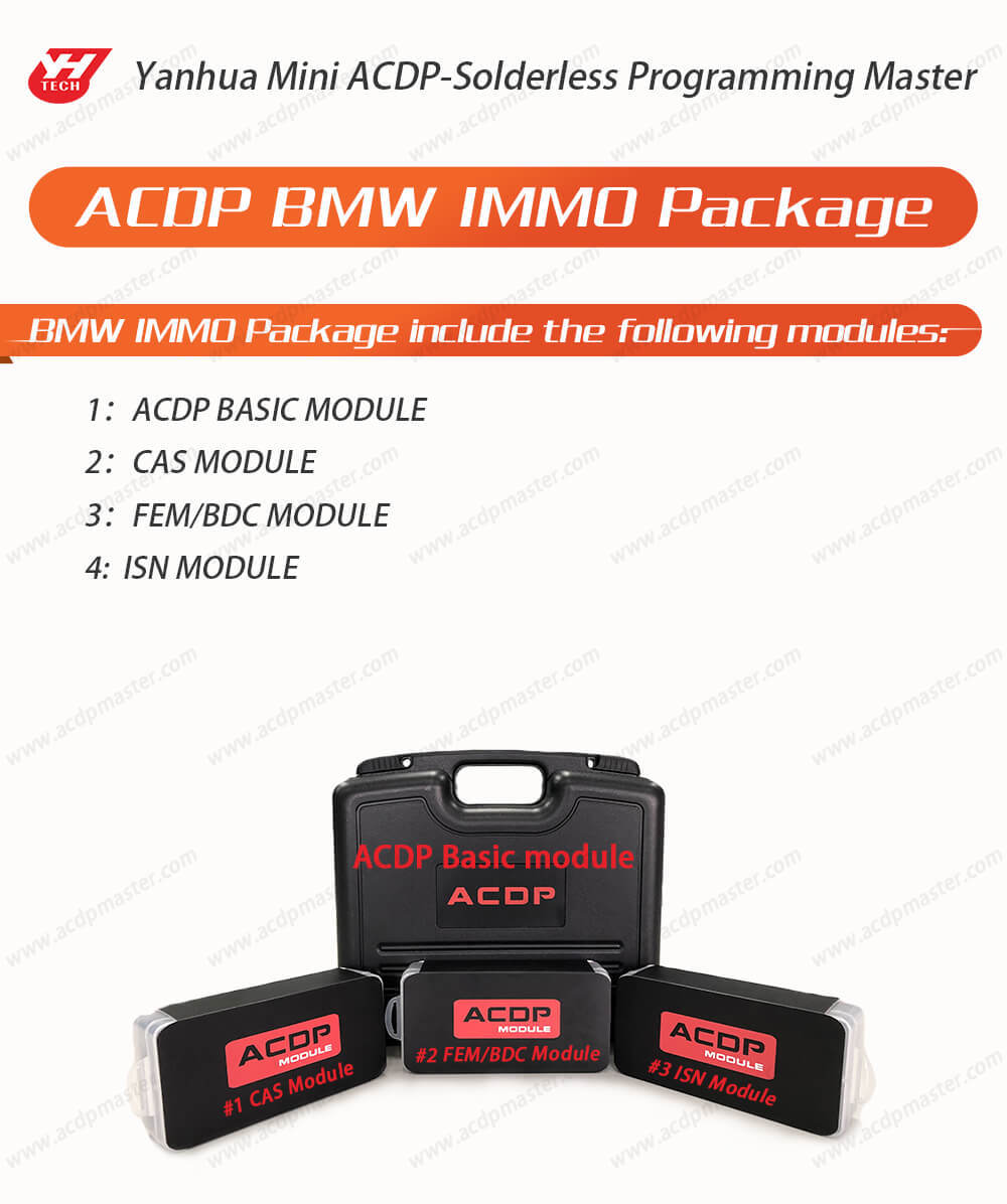 YH ACDP Packages - Basic Module + Modules #XX