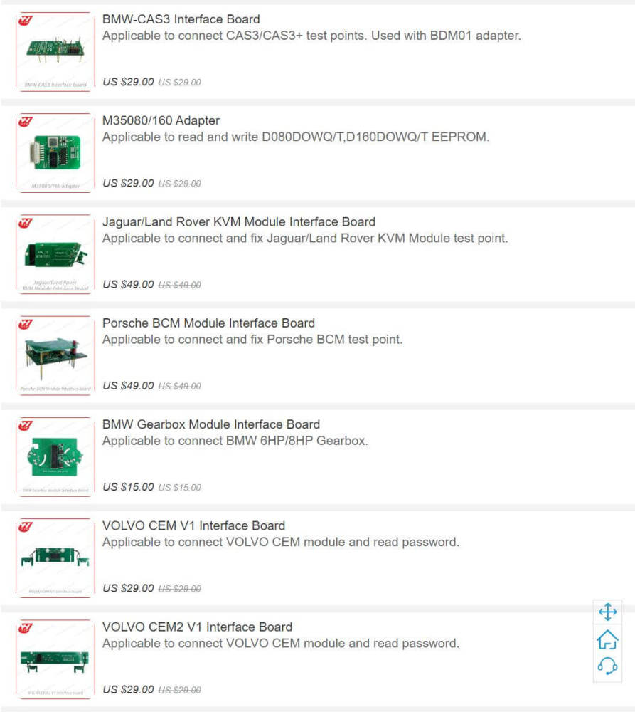YH ACDP Accessories