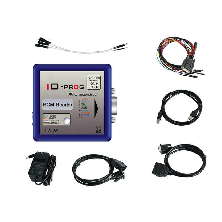 New 2th Gen I/O Prog BCM Reader Support PSA BSI + Opel ECU BCM TCM EPS and Opel BCM 5-byte Seed Key Calculation