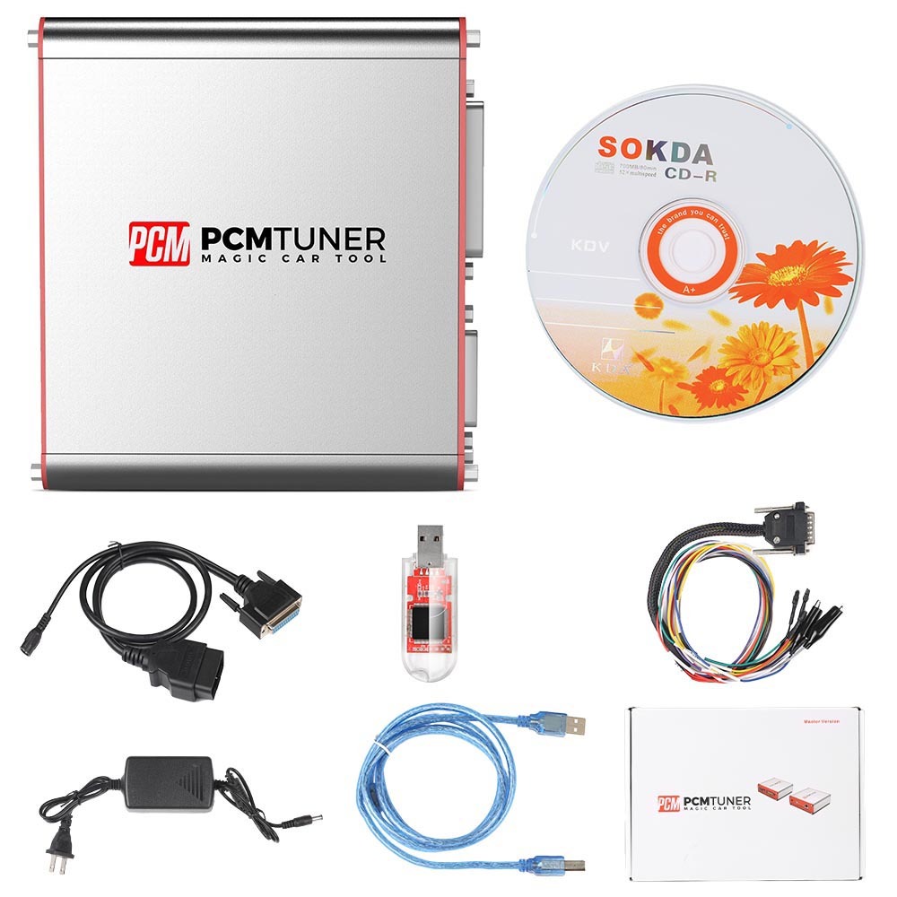 PCMtuner ECU Programmer with 67 Modules Free Update Support Checksum Pinout Diagram with Free Damaos for Users