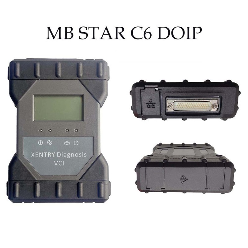 Super MB Star C6 SD Connect Diagnostic Tool For Mercedes Benz Cars And Trucks Support Wifi DOIP XENTRY DAS DTS